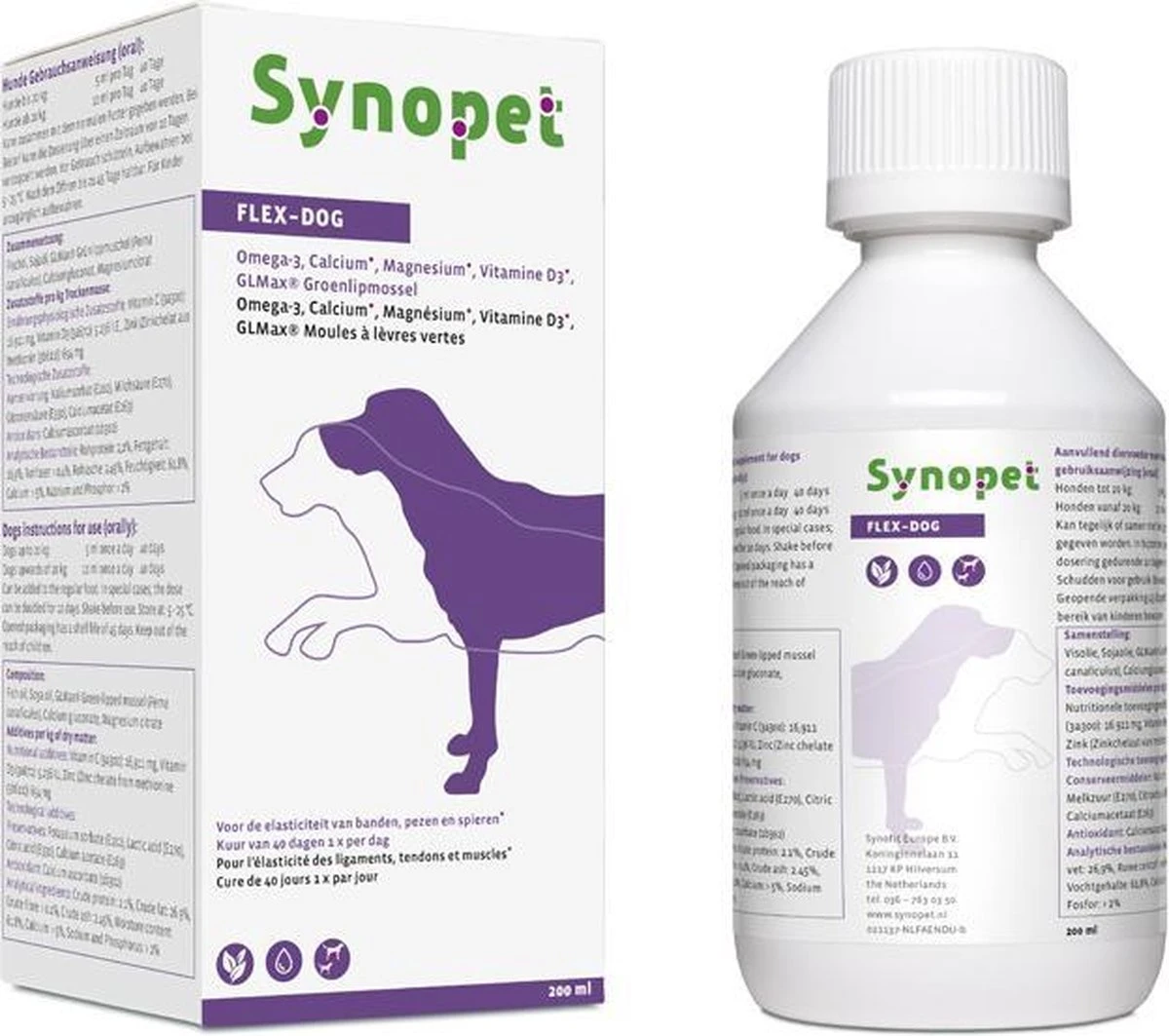 Synopet Flex-Dog 200 ML 4 Synopet Flex-Dog 200 ML - Afbeelding 2