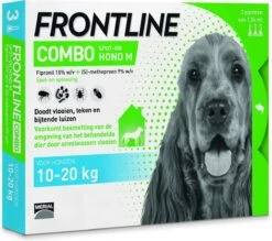 Frontline Combo - M: Van 10 Tot 20 Kg - Anti Vlooienmiddel En Tekenmiddel - Hond - 3 Pipetten -Exporteren Alles Voor Honden Winkel 1200x1064 1