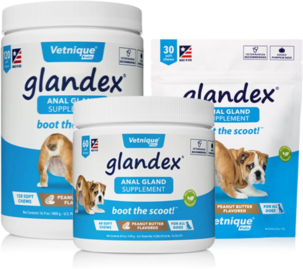 Glandex Soft Chews - 120 Stuks 4 Glandex Soft Chews - 120 Stuks - Afbeelding 2