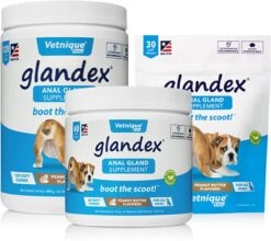Glandex Soft Chews – Supplementen Tegen Anaalklierproblemen – Voor Honden – Met Pindakaassmaak – 60 Stuks - Supplement Voor Dieren -Exporteren Alles Voor Honden Winkel 1200x1067 6