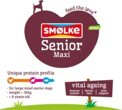 Smolke Senior Maxi - Rijst & Lam - Hondenvoer - 3 Kg -Exporteren Alles Voor Honden Winkel 1200x1084 1