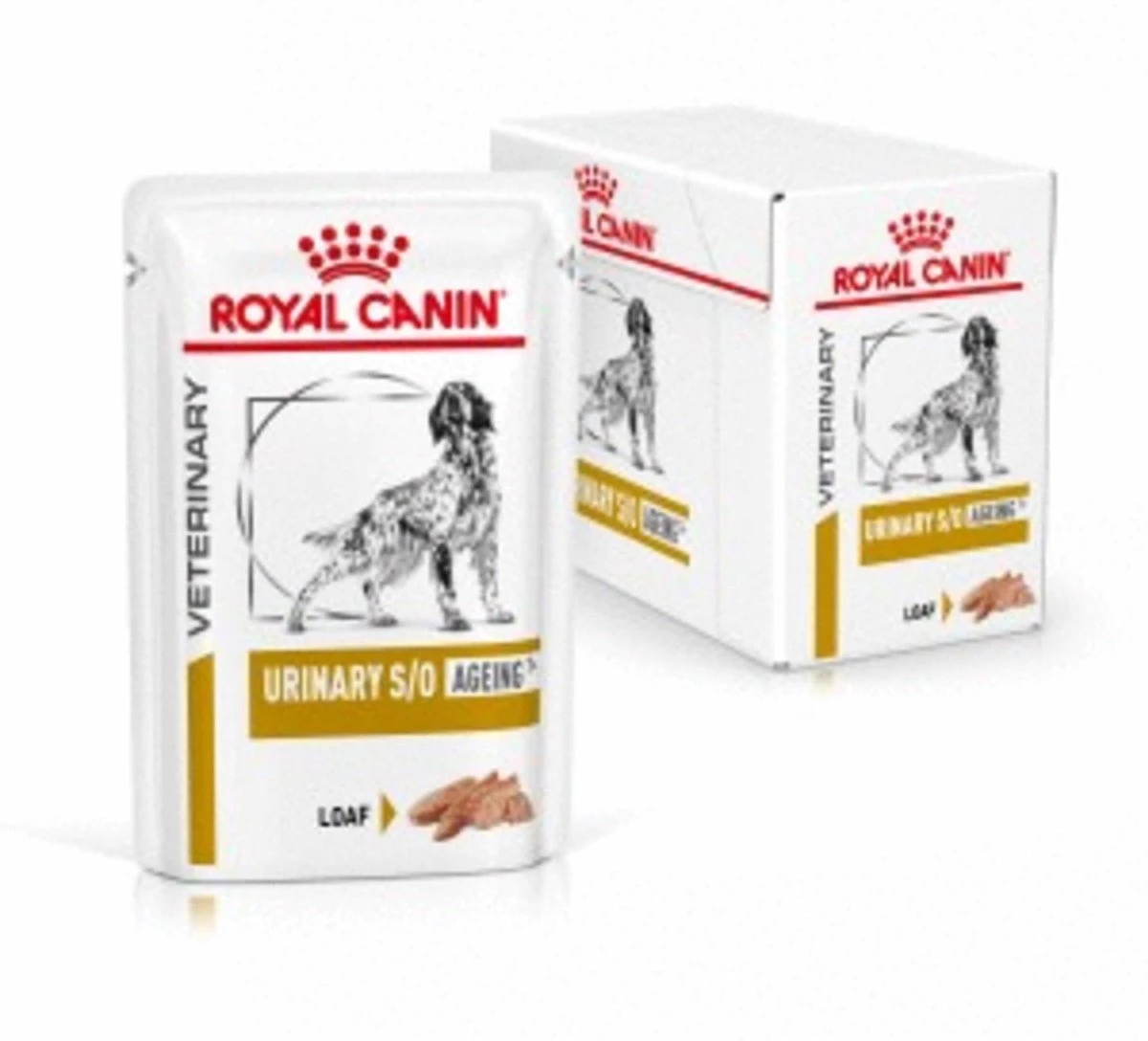 Royal Canin Veterinary Diet Urinary S/O Ageing 7+ Wet - Hondenvoer - 12x85 G 4 Royal Canin Veterinary Diet Urinary S/O Ageing 7+ Wet - Hondenvoer - 12x85 G - Afbeelding 2