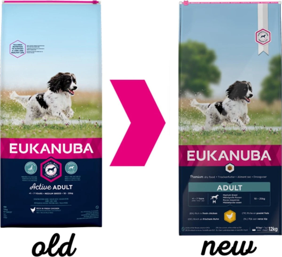 Eukanuba Dog Adult - Gemiddelde Rassen - Kip - Droogvoer - 12 Kg 4 Eukanuba Dog Adult - Gemiddelde Rassen - Kip - Droogvoer - 12 Kg - Afbeelding 2