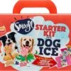 Smoofl Honden Lekkernij - Starter Kit Om Je Eigen Honden Ijs Te Maken, Kit Met 2 Ijsmixen Voor Honden, Pindakaas En Aardbei Smaak, Een Pootvormige Silicone Vorm - Voor 4 Hondenijsjes -Exporteren Alles Voor Honden Winkel 1200x1095