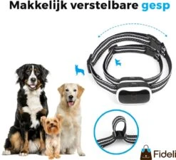 Fideli Anti Blafband - Zonder Schok - Grote En Kleine Honden - Oplaadbaar - LED Verlichte Band -Exporteren Alles Voor Honden Winkel 1200x1095 5