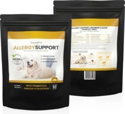 DOG OPTIMAL ALLERGY SUPPORT 90 Stuks - Allergie - Honden - Hondensnacks - Hondenkoekjes - Hondensupplementen - Honden - Puppy - Hondenvoeding - Weerstand - Supplement -Exporteren Alles Voor Honden Winkel 1200x1099