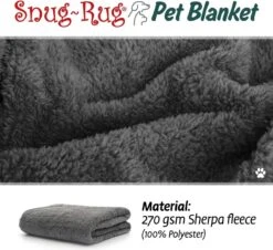Snug-Rug Huisdier Deken Voor Honden En Katten – Small Slate Grey Kattendeken Hondendeken – Vetbed Hond Bench Bank Fleece Kat Dierendeken Kattendekentjes Kattendekentje Dierenmat Hondenmat Plaid Kattendekens Kattenplaid -Exporteren Alles Voor Honden Winkel 1200x1099 4