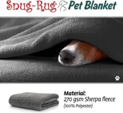 Snug-Rug Huisdier Deken Voor Honden En Katten – Small Slate Grey Kattendeken Hondendeken – Vetbed Hond Bench Bank Fleece Kat Dierendeken Kattendekentjes Kattendekentje Dierenmat Hondenmat Plaid Kattendekens Kattenplaid -Exporteren Alles Voor Honden Winkel 1200x1099 5