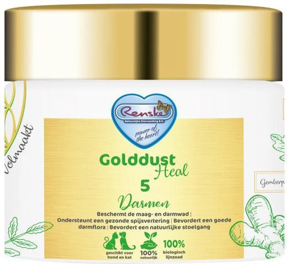 RENSKE | Renske Golddust Heal 5 Darmen 5 RENSKE | Renske Golddust Heal 5 Darmen - Afbeelding 3