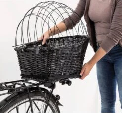 Trixie Fietsmand - Voor Bagagedrager -n35x49x55 Cm - Zwart -Exporteren Alles Voor Honden Winkel 1200x1111 6