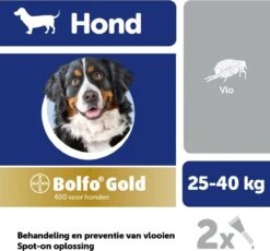 Bayer Bolfo Gold 400 Anti Vlooienmiddel - Hond - >25 Kg - 2 Pipetten -Exporteren Alles Voor Honden Winkel 1200x1116 8