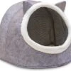 Merkloos Opvouwbaar Kattenhuis - En Hondennest – Cat House - Kattenhol - Cat Cave - Grijs -Exporteren Alles Voor Honden Winkel 1200x1117 6
