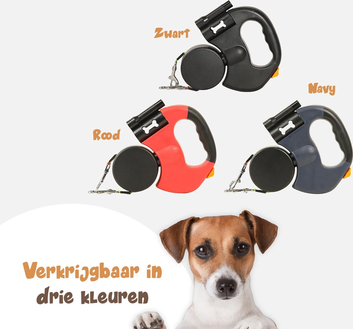 Dubbele Honden Riem – Leiband Hond – Hondenlijn – Looplijn Hond – 2 Honden – 3 Meter – Tot 12kg Per Hond – Reflecterende Lijnen – Met Zaklamp – 360° Draaien – Verstelbaar - Zwart 11 Dubbele Honden Riem – Leiband Hond – Hondenlijn – Looplijn Hond – 2 Honden – 3 Meter – Tot 12kg Per Hond – Reflecterende Lijnen – Met Zaklamp – 360° Draaien – Verstelbaar - Zwart - Afbeelding 9