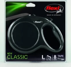 Flexi Rollijn New Classic Tape Large 8 M - Hondenriem - Zwart Tot 50kg 20 Flexi Rollijn New Classic Tape Large 8 M - Hondenriem - Zwart Tot 50kg -Exporteren Alles Voor Honden Winkel 1200x1129