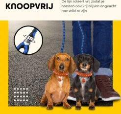 KCMultisupplies Dubbele Hondenriem Voor 2 Honden - Duo Hondenlijn Voor Hond - 120cm - Hondenleiband Riem -Exporteren Alles Voor Honden Winkel 1200x1130 6