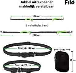 Filo Elastische Hondenriem Groot - Hardlopen En Wandelen - Hardloopriem Hond Handsfree Met Heuptasje - Looplijn Met Heupriem - Canicross Gordel Honden - Riemen - Heupgordel - Leiband 15 Filo Elastische Hondenriem Groot - Hardlopen En Wandelen - Hardloopriem Hond Handsfree Met Heuptasje - Looplijn Met Heupriem - Canicross Gordel Honden - Riemen - Heupgordel - Leiband -Exporteren Alles Voor Honden Winkel 1200x1143 4