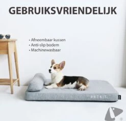 PETKIT® Deep Sleep Bed - Hondenmand - Kattenmand - Memory Foam - Orthopedisch - Maat M 12 PETKIT® Deep Sleep Bed - Hondenmand - Kattenmand - Memory Foam - Orthopedisch - Maat M -Exporteren Alles Voor Honden Winkel 1200x1147 12