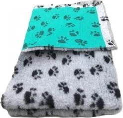 Vet Bed Grijs Met Voetprint Groene Rug 22mm 150x100 Cm 7 Vet Bed Grijs Met Voetprint Groene Rug 22mm 150x100 Cm -Exporteren Alles Voor Honden Winkel 1200x1150 18