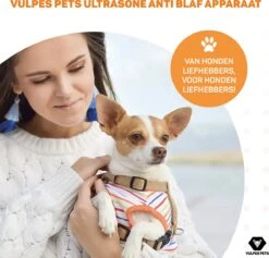 Vulpes Pets® Ultrasone Anti Blaf Apparaat – 3-in-1 Anti Blaf Apparaat Pro - Diervriendelijk & Zonder Schok - Alternatief Anti Blafband - Voor Kleine & Grote Honden - Audio - Flashlight - USB-Oplaadbaar -Exporteren Alles Voor Honden Winkel 1200x1151 4