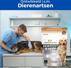 K9 Laboratories Gewricht & Heup Senior - 60 Stuks - Voor Oude Honden - Collageen - Glucosamine - Spirulina - Groenlipmossel -Exporteren Alles Voor Honden Winkel 1200x1155 15