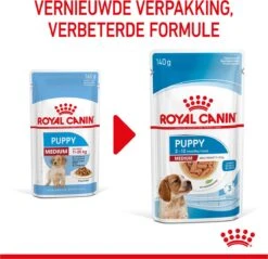 Royal Canin Shn Medium Puppy Pouch - Hondenvoer - 10 X 140 G -Exporteren Alles Voor Honden Winkel 1200x1159 30