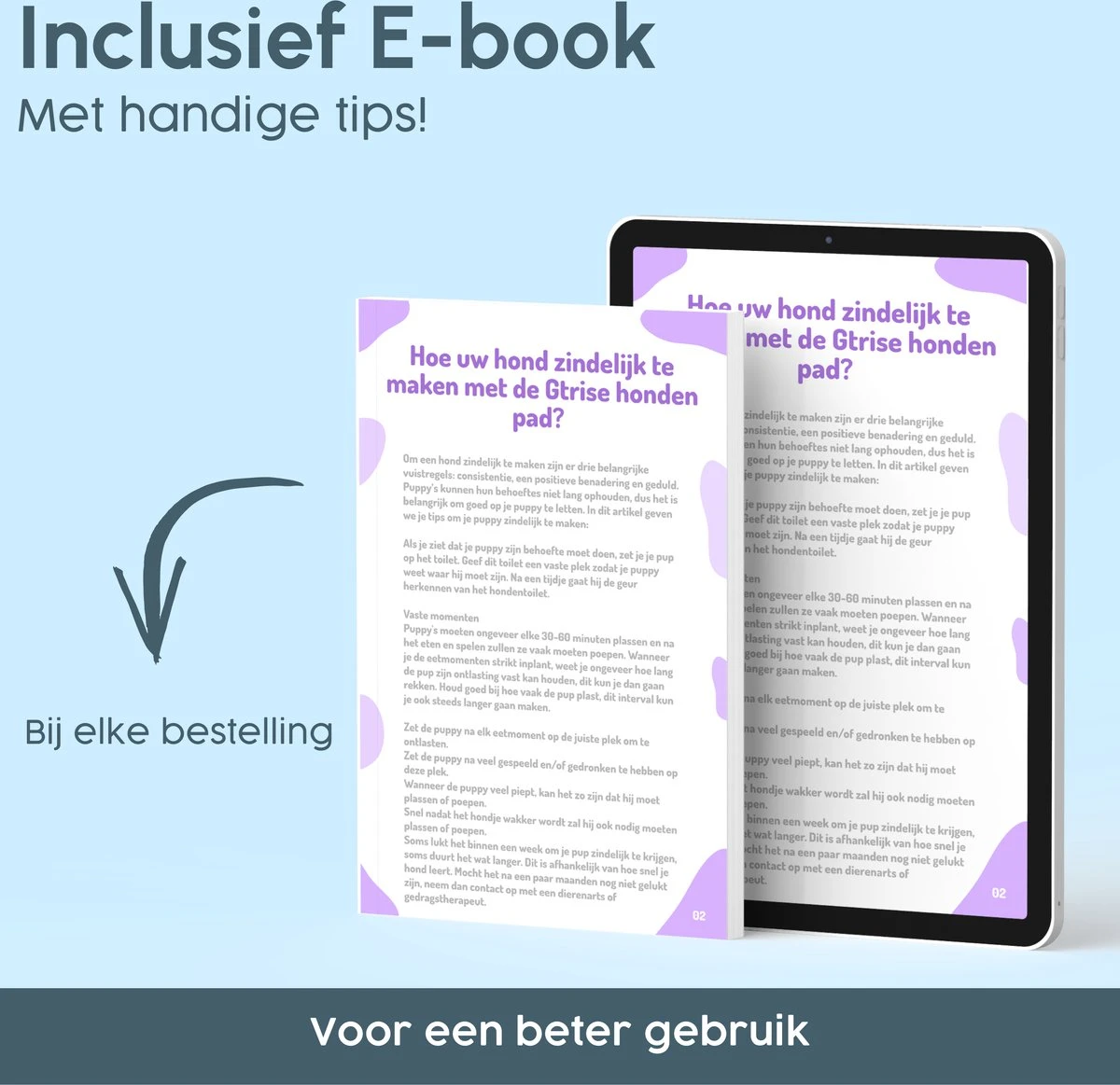 Merkloos Gtrise Hondentoilet Met 2 Matten - Out/Indoor - Zindelijkheidstraining Ebook - Dieren Wc 8 Merkloos Gtrise Hondentoilet Met 2 Matten - Out/Indoor - Zindelijkheidstraining Ebook - Dieren Wc - Afbeelding 6