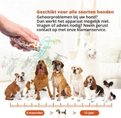 Merkloos LotaHome - Anti Blaf Apparaat - Hondentrainer Voor Binnen En Buiten - Bereik Tot 15 Meter - Diervriendelijk - Zonder Schok - Ultrasone - Voor Alle Honden - Inclusief Clicker -Exporteren Alles Voor Honden Winkel 1200x1165 7