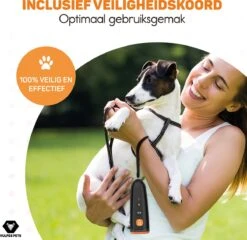 Vulpes Pets® Ultrasone Anti Blaf Apparaat – 3-in-1 Anti Blaf Apparaat Pro - Diervriendelijk & Zonder Schok - Alternatief Anti Blafband - Voor Kleine & Grote Honden - Audio - Flashlight - USB-Oplaadbaar -Exporteren Alles Voor Honden Winkel 1200x1166 5