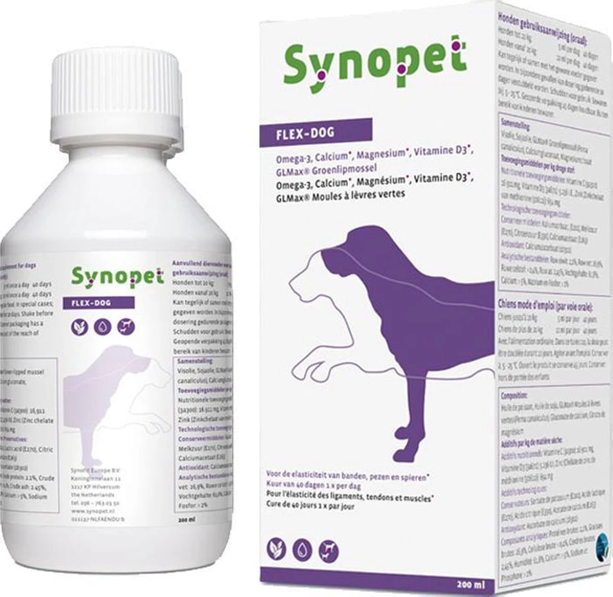 Synopet Flex-Dog 200 ML 3 Synopet Flex-Dog 200 ML