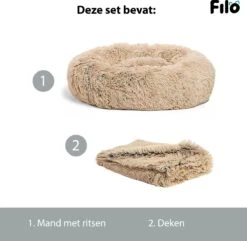 Filo Hondenmand 60cm Met Deken & Rits – Crème – Geschikt Als Kattenmand - Fluffy Donut Hondenbed Lichtbruin - Honden Mand & Bed – Hondenkussen – Kussen Hond – Katten Mand 16 Filo Hondenmand 60cm Met Deken & Rits – Crème – Geschikt Als Kattenmand - Fluffy Donut Hondenbed Lichtbruin - Honden Mand & Bed – Hondenkussen – Kussen Hond – Katten Mand -Exporteren Alles Voor Honden Winkel 1200x1170 10