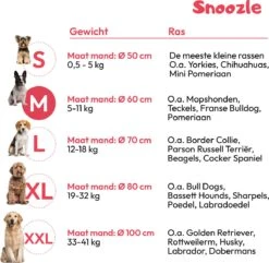 Snoozle Donut Hondenmand - Zacht En Luxe Hondenkussen - Wasbaar - Fluffy - Hondenmanden - 60cm - Grijs -Exporteren Alles Voor Honden Winkel 1200x1170 12