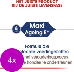 Royal Canin Shn Maxi Adult Pouch - Hondenvoer - 4 X 10 X 140 G -Exporteren Alles Voor Honden Winkel 1200x1170 3