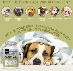 Animigo Anti-Allergie Voor Honden - 120 Tabletten - Tegen Alle Soorten Allergie -Exporteren Alles Voor Honden Winkel 1200x1171 10