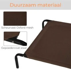 Hondenbed - Hondenstretcher - Honden Ligbed - Inclusief 2 Overtrekhoezen - XL - 110x68cm - Grijs En Koffie -Exporteren Alles Voor Honden Winkel 1200x1172 10