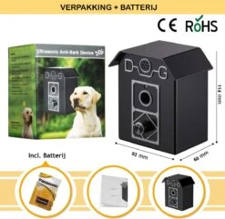 Merkloos Barky® Anti Blaf Apparaat Honden Ultrasoon Hondentrainer Incl Batterij - Anti Blafband Alternatief Veilig & Diervriendelijk - Dog Anti Bark Control -Exporteren Alles Voor Honden Winkel 1200x1172 6