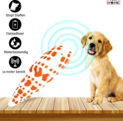 Merkloos LotaHome - Anti Blaf Apparaat - Hondentrainer Voor Binnen En Buiten - Bereik Tot 15 Meter - Diervriendelijk - Zonder Schok - Ultrasone - Voor Alle Honden - Inclusief Clicker -Exporteren Alles Voor Honden Winkel 1200x1179 2
