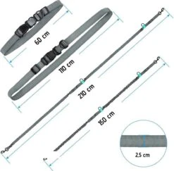Oak's First Elastische En Diervriendelijke Looplijn Met Heupriem - Hondenriem - 150cm/210cm - Grijs 10 Oak's First Elastische En Diervriendelijke Looplijn Met Heupriem - Hondenriem - 150cm/210cm - Grijs -Exporteren Alles Voor Honden Winkel 1200x1180 11