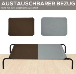 PawHut Hondenstretcher XL 110x68x19 Cm. Bruin / Grijs -Exporteren Alles Voor Honden Winkel 1200x1181 7