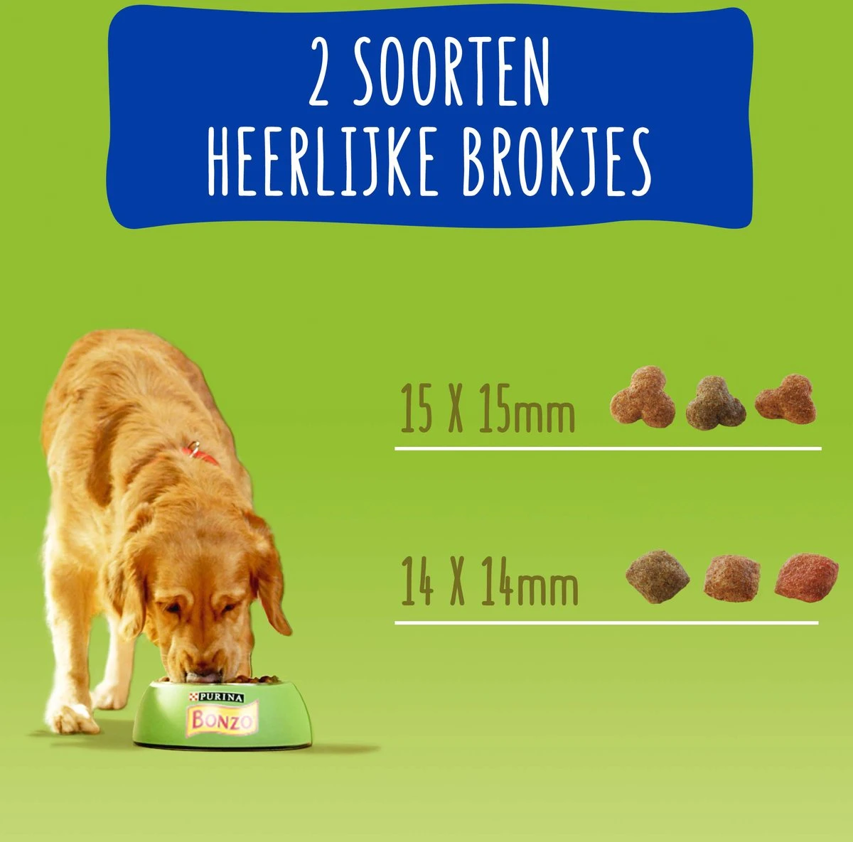 Bonzo Menubrokken Adult - Hondenvoer Kip & Groenten - 15 Kg 7 Bonzo Menubrokken Adult - Hondenvoer Kip & Groenten - 15 Kg - Afbeelding 5