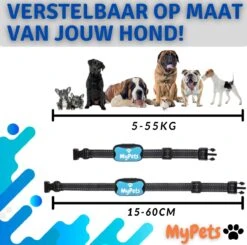 MyPets™ Anti-blafband - Anti Blaf Apparaat - Voor Kleine Honden En Grote Honden - Diervriendelijk - Opvoedingshalsband - Trainingshalsband - 2022/2023 Versie - Inclusief Batterijen -Exporteren Alles Voor Honden Winkel 1200x1188 2