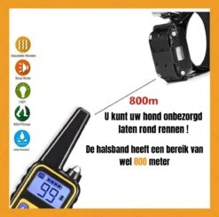 W&Z® Anti Blafband Inclusief Afstandsbediening- 3-60KG - Diervriendelijk - Zonder Schok - Vibratie/Audio/Licht - Anti Blaf Band - Water Bestendig -Exporteren Alles Voor Honden Winkel 1200x1190 13