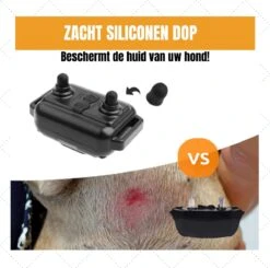 W&Z® Anti Blafband Inclusief Afstandsbediening- 3-60KG - Diervriendelijk - Zonder Schok - Vibratie/Audio/Licht - Anti Blaf Band - Water Bestendig -Exporteren Alles Voor Honden Winkel 1200x1190 14