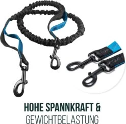 Happilax Joggingriem Voor Honden, Elastische En Reflecterende Hondenriem Voor Joggen Met Buikband, 100-160 Cm -Exporteren Alles Voor Honden Winkel 1200x1190 16