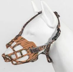 Sharon-B Muilkorf Hond - Camo Bruin - Maat M - Snuitomtrek 26 Tot 30 Cm - Voor Middelgrote Honden -Exporteren Alles Voor Honden Winkel 1200x1190 9