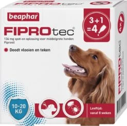 Beaphar Fiprotec Vlooien- En Tekenmiddel Hond 10-20 Kg - 4 Pipetten 27 Beaphar Fiprotec Vlooien- En Tekenmiddel Hond 10-20 Kg - 4 Pipetten -Exporteren Alles Voor Honden Winkel 1200x1191 15