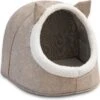 Merkloos Opvouwbaar Kattenhuis - En Hondennest – Cat House - Kattenhol - Cat Cave - Beige -Exporteren Alles Voor Honden Winkel 1200x1191 9