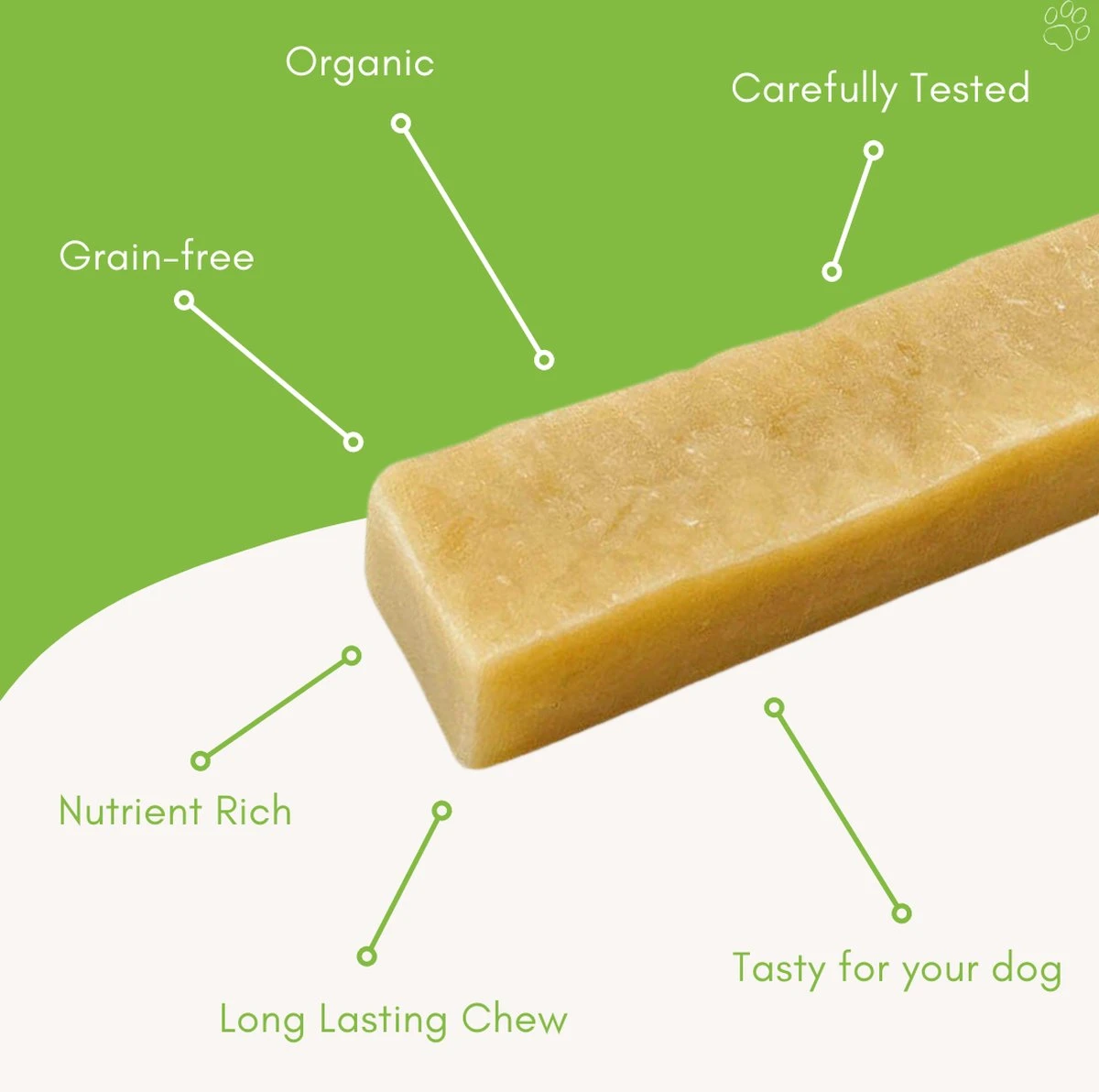 Yak Kaas Hondensnacks - 8 Stuks - 100% Natuurlijk - XS - 20-40 Gram - Kauwstaaf - Kauwbot - Voor De Hond 6 Yak Kaas Hondensnacks - 8 Stuks - 100% Natuurlijk - XS - 20-40 Gram - Kauwstaaf - Kauwbot - Voor De Hond - Afbeelding 4