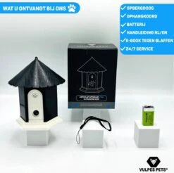 Vulpes Pets® Anti Blaf Apparaat Pro - Anti Blafband Voor Alle Honden - Luxe Hondentrainer - Diervriendelijk & Zonder Schok - Inclusief 9V Batterij - Waterbestendig - Ophangbaar - Instelbare Ultrasone Niveauregeling - 4 Standen 24 Vulpes Pets® Anti Blaf Apparaat Pro - Anti Blafband Voor Alle Honden - Luxe Hondentrainer - Diervriendelijk & Zonder Schok - Inclusief 9V Batterij - Waterbestendig - Ophangbaar - Instelbare Ultrasone Niveauregeling - 4 Standen -Exporteren Alles Voor Honden Winkel 1200x1193 4