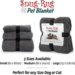 Snug-Rug Huisdier Deken Voor Honden En Katten – Small Slate Grey Kattendeken Hondendeken – Vetbed Hond Bench Bank Fleece Kat Dierendeken Kattendekentjes Kattendekentje Dierenmat Hondenmat Plaid Kattendekens Kattenplaid -Exporteren Alles Voor Honden Winkel 1200x1198 25
