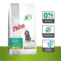 Prins Procare Graanvrij Sensible Hypoallergic - 12 KG -Exporteren Alles Voor Honden Winkel 1200x1199
